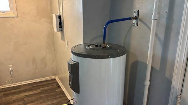 water heater installation